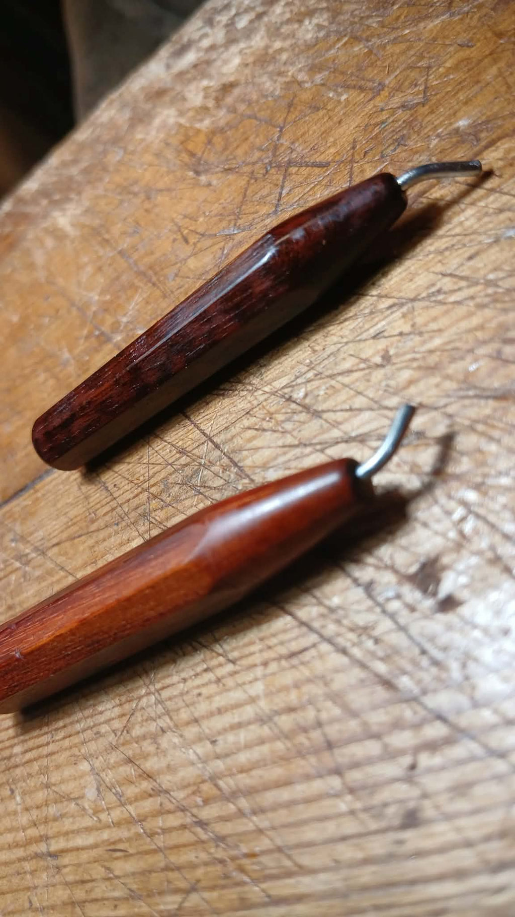 Chinrest Key - handcrafted at the workshop