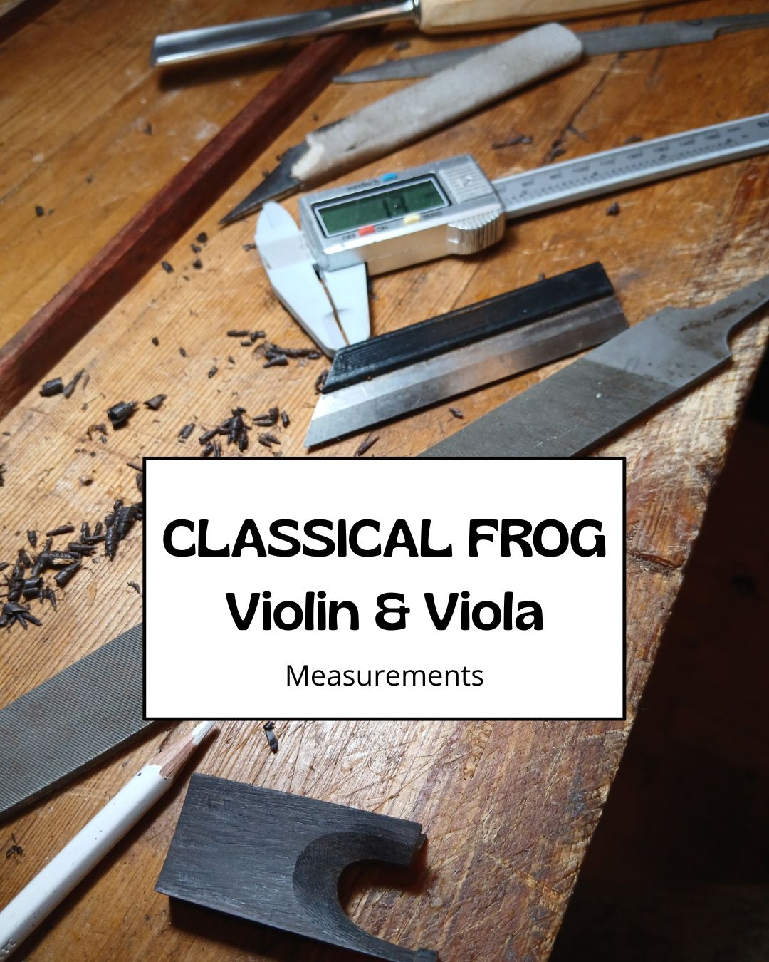 📖 CLASSICAL FROG Measurements (Violin & Viola)