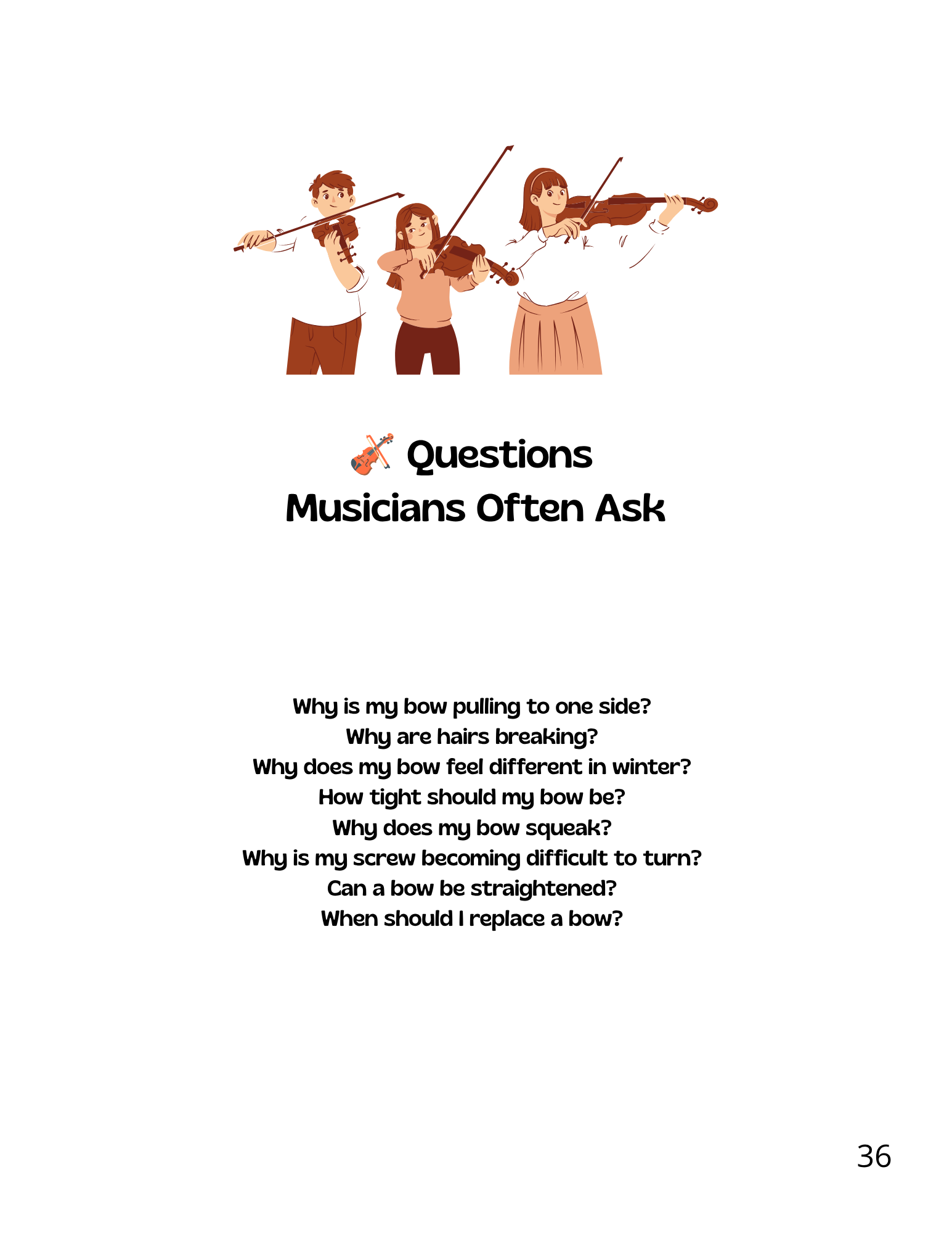📖 Musician's guide