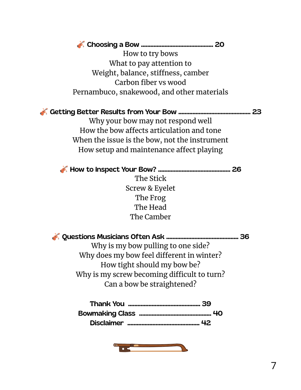📖 Musician's guide